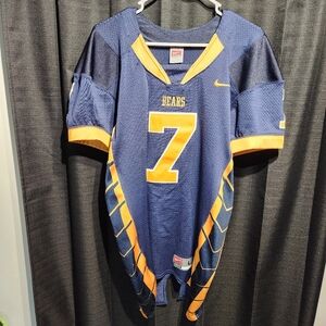 California Golden Bears Vintage Nike Authentic NCAA Football Jersey #7 Mens L